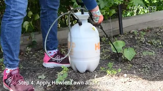 How to Apply Howler Lawn and Garden Fungicide