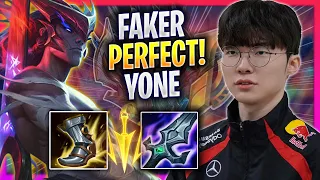 FAKER PERFECT GAME WITH YONE! - T1 Faker Plays Yone MID vs Zoe! | Season 2024