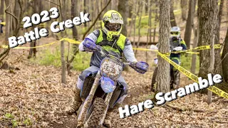 BATTLE CREEK HARE SCRAMBLE | DIRT BIKE RACING | FULL HIGHLIGHTS