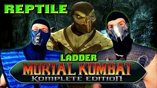 Reptile Plays - MORTAL KOMBAT 9 Arcade Ladder (Gameplay W/ Sub-Zero) | MK9 PARODY!