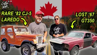LOCATED: Lost 1967 Shelby GT350 & 1982 Jeep CJ-5 Laredo in CANADA!