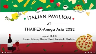 Talamonti at Thaifex Anuga Asia 2022