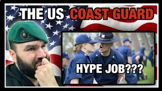 US Coastguard Bootcamp! OVER HYPED NAVY? (Royal Marine Reacts)
