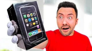 J'ai acheté le 1er iPhone NEUF ! (valeur 60 000€)