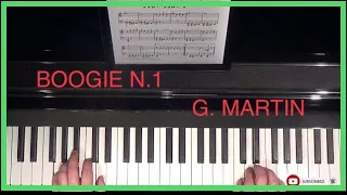 G. MARTIN - BOOGIE N. 1 - LEVEL BASIC - LEONARDO LAURINI MUSIC - SCUOLA INTERNAZIONALE DI PIANOFORTE