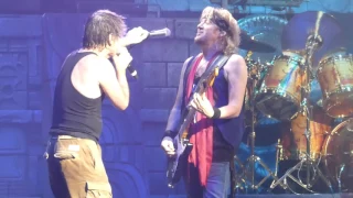 "Wasted Years" Iron Maiden@Wells Fargo Center Philadelphia 6/4/17