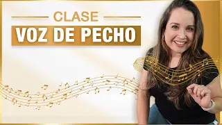 Fortalece VOZ DE PECHO| Clase de Canto 8/9