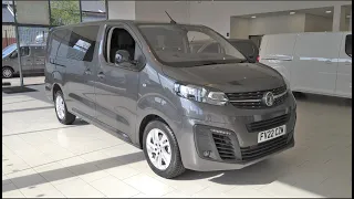 Vauxhall Vivaro 2.0 Turbo D 3100 Elite Crew Van 5dr Diesel Manual L2 H1 Euro 6 FV22CZM