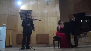 Pablo de Sarasate  Fantezia Carmen (selectiuni) performed by Daniel Mihai și Eliza Baciu