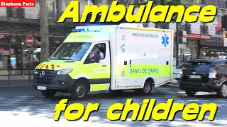 new ambulance for children in Paris