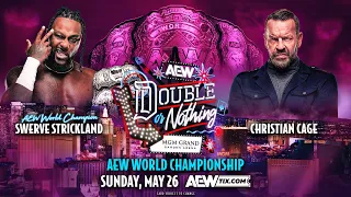 WWE 2K24 - Swerve Strickland vs. Christian Cage AEW Double or Nothing Prediction