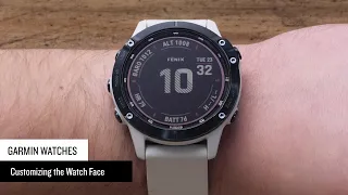 Support: Garmin Watch Face Customization