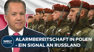 RAKETENTERROR: Warum Polen jetzt seine Armee in Alarmbereitschaft versetzt | WELT Analyse