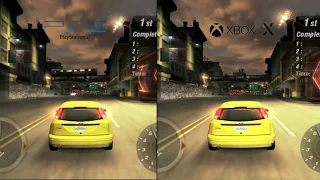 Need For Speed Underground 2 PS2 Vs Xbox Series X