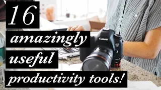 16 AMAZINGLY USEFUL Productivity Tools For Photographers!