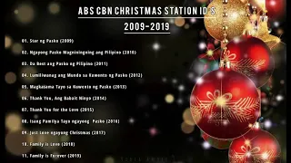 ABS CBN CHRISTMAS STATION ID's 2009-2019 Nonstop Christmas Songs