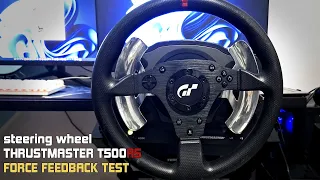 SHOWING FORCE FEEDBACK STEERING WHEEL THRUSTMASTER T500RS / TESTANDO FORCE FEEDBACK DO TM T500RS!