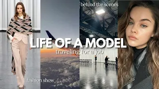 LIFE OF A MODEL 🎀 traveling for a job, busy schedule, behind the scenes