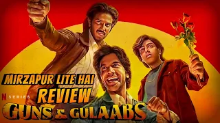 Guns & Gulaabs web series review | Rajkummar Rao, Dulquer Salmaan, Adarsh Gourav | Go Watch