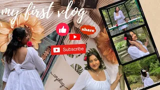 My first vlog 🥹🫶🏻 || vibewithdiya