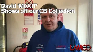 David 'M0XIT' shows off our CB Museum... | LAMCO Barnsley