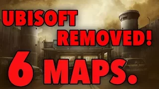 UBISOFT Removes 6 MAPS from Rainbow Six Siege.