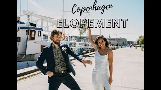 Copenhagen Elopement | City Hall Civil Wedding