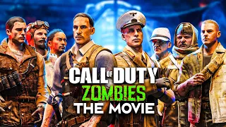 CALL OF DUTY ZOMBIES: THE MOVIE - ALL CUTSCENES & TRAILERS (Aether Story)