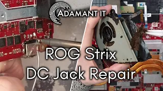 ROG Strix G531G Laptop, DC Jack and A Good Clean - LFC#354