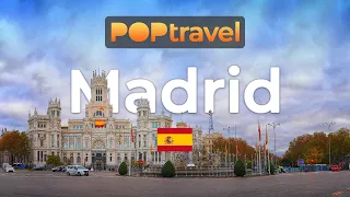 Walking in MADRID / Spain 🇪🇸- Winter tour around Puerta del Sol - 4K 60fps (UHD)