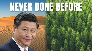 China Uses 100.000 Farmers to Transform Desert into Green Forests