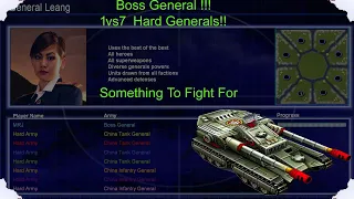 Boss General 1 vs 7 Hard Generals. (Something To Fight For)