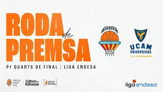 🔴 Rueda de prensa post P1 1/4 PlayOff Liga Endesa vs UCAM Murcia