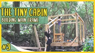 Building a DIY TINY CABIN for 3000$ | Ep.3 The Main Frame