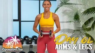 30 Minute All Out Arms & Legs Workout | Summertime Fine 2023 - Day 64