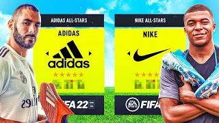 NIKE vs ADIDAS sur... FIFA 22 !