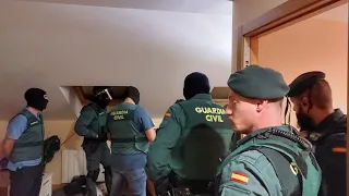 Vídeo | Espectacular detención: la Guardia Civil de Ourense desmantela un grupo criminal