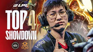 LPL TOP 4 SHOWDOWN - EDG VS OMG - CAEDREL