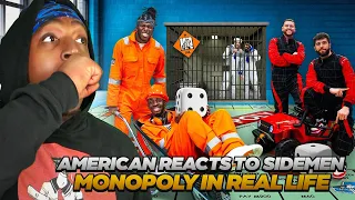 AMERICAN REACTS TO SIDEMEN MONOPOLY IN REAL LIFE 2