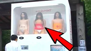 Undoubtedly MOST BIZARRE Vending Machines EVER MADE!