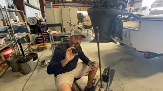 Replacing the water pump on a 250 Yamaha 4 stroke outboard