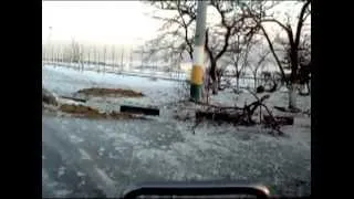 Новороссийск ураган 2012 коса.mp4