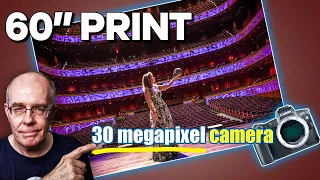 How I got HUGE prints with only my 30 megapixel camera - photography tips canon EOS R