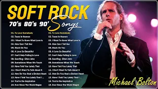 Michael Bolton, Elton John, Lionel Richie, Genesis, Celine Dion | Best Soft Rock Songs 70s 80s 90s