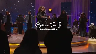 CeCe Winans (Live) - Believe For It (Tradução)