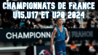 CHAMPIONNATS DE FRANCE U15,U17 et U20 2024