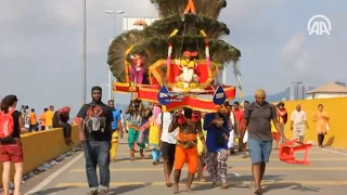 Thaipusam (Hindu festival) Malaysia 2018 - фестиваль Тайпусам в Малайзии