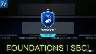 FIFA 23 - How to Unlock the First SBC's - Foundations I SBC!