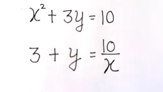 Math Olympiad Question | How to solve simultaneous Quadratic equations.