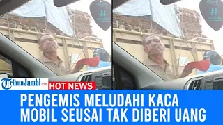 Viral Pengemis di Bandung Meludahi Kaca Mobil seusai Tak Diberi Selembar Uang, Kini Ditangkap